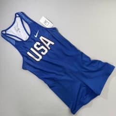NIKE ナイキ アメリカ代表 女子陸上 ユニフォーム 海外M その1 - メルカリ