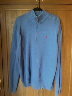 Polo Ralph Lauren ハイネックセーター L 青　ラルフローレンのサムネイル