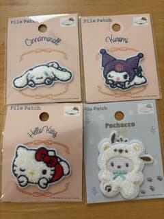 サンリオ パイルワッペン 4種セットのサムネイル