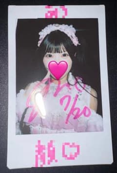 iLiFE! 真守みゅう ドレス衣装チェキ コメントあり サインありのサムネイル