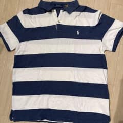 POLO RALPH LAUREN ボーダー ポロシャツ Lのサムネイル