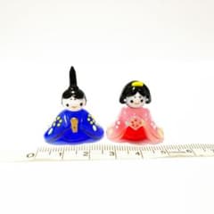 はね様 専用 ガラス細工 お雛様のサムネイル