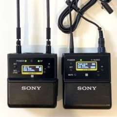 美品・動作OK】SONY UWP-D21 ワイヤレスマイクロホンパッケージ - メルカリ
