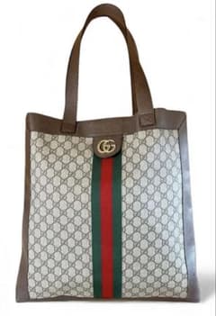 GUCCI グッチ GGスプリーム 519335 シェリーライン トートバッグ 