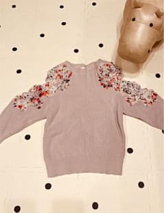 ◆専用◆FRAY I.D 花柄　肩見せニットのサムネイル