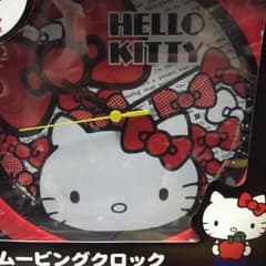 キティちゃんの掛け時計のサムネイル