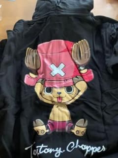 ONE PIECE パーカー ブラック　LL  新品未使用のサムネイル