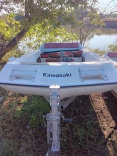 ②kawasaki ジェットスキー ジェットメイト(書類あり) - メルカリ