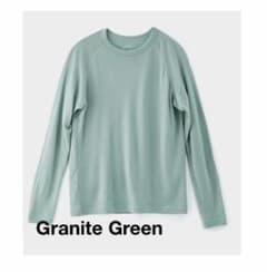 山と道　ライトメリノウール　ロングスリープTシャツ　Sサイズのサムネイル