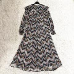 極美品✨イザベルマランエトワール シルク100% ロングシャツワンピース 