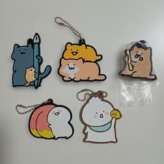 お文具といっしょ ラバーキーホルダー まとめ売り【匿名配送】のサムネイル