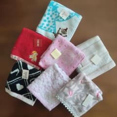 タオルハンカチ　まとめ売り　7点のサムネイル