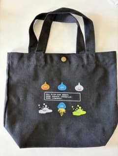 ドラゴンクエスト 刺繍柄ミニトートバッグ ブラック - メルカリ
