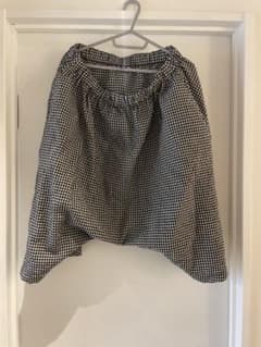 BLACK コムデギャルソン  チェック　パンツのサムネイル