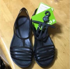 クロックス サンダル ブラックのサムネイル
