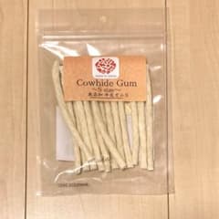 ワンセレ 牛皮ガムS(犬 おやつ 歯みがき デンタル 無添加 ガム)のサムネイル
