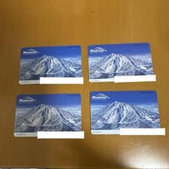 斑尾高原スキー場　リフト券　7時間×2 4時間×1 0時間×1のサムネイル