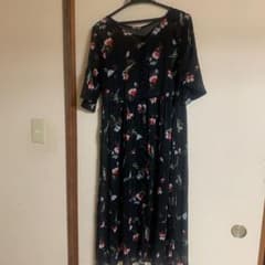 花柄ワンピース ロングワンピースのサムネイル