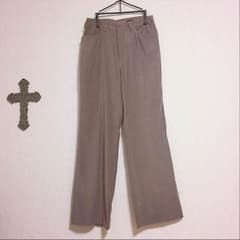 【値下げ交渉可】vintage ベロア ワイド パンツのサムネイル