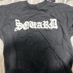 RE730 SQUARD サガラ刺繍 Tシャツ ブラック Mのサムネイル