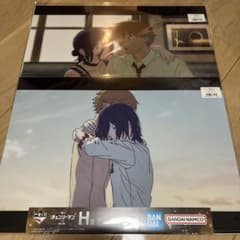 2種 チェンソーマン 一番くじ 第2弾 H賞 クリアポスター レゼ デンジ