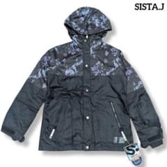新品】SISTA.J スノーボードウェア ジャケット 花柄 ブラック M - メルカリ