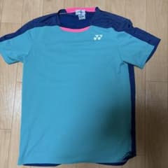 YONEX テニスウェア Tシャツ ブルー ピンクのサムネイル