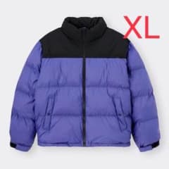 新品☆GU ヒートパデッドスタンドカラーブルゾン XLのサムネイル