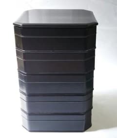 茶道具 菓子器 縁高 一閑塗 京都 塗師 松永三喜三 共箱 茶道具 菓子器 縁高 一閑塗 京都 塗師 松永三喜三 共箱 - メルカリ