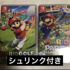 Nintendo Switchマリオパーティ スーパースターズ　マリオゴルフ