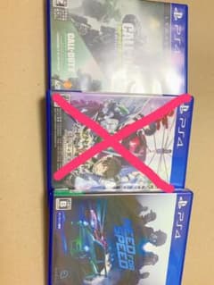 PS4 ソフトまとめ売りのサムネイル