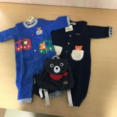 ミキハウス ロンパース 70のサムネイル