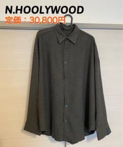 N.HOOLYWOOD チェック　オーバーサイズ　シャツのサムネイル