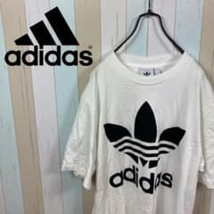 【美品】adidas アディダス Tシャツ 白 ホワイト ユニセックスのサムネイル