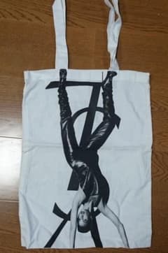 イヴサンローラン ノベルティ限定配布 モノクロアート トートバッグ 
