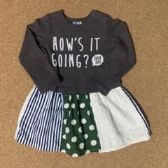 BREEZE 長袖 女の子95 ワンピースのサムネイル