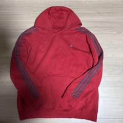 adidas パーカー レッドのサムネイル