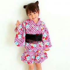 ANAP ！花柄浴衣 甚平 今季新品110のサムネイル