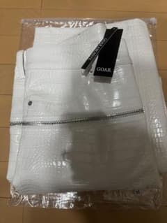 GOAR.ARCHIVE クロコレザーパンツ白Mのサムネイル