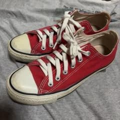 CONVERSE スニーカー レッド ローカットのサムネイル
