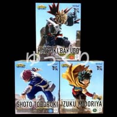 僕のヒーローアカデミア xrosslink フィギュア 3種セット ⑥