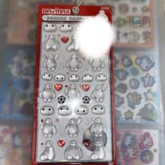 ベイマックス　ボンボンドロップシールのサムネイル