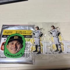 阪神タイガース 熊谷敬宥 アクリルスタンド シール セットのサムネイル