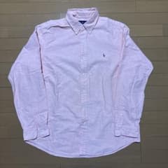 Ralph Lauren ピンク 長袖シャツ XLのサムネイル