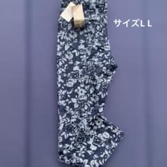 Thumbnail of 花柄カジュアルパンツ サイズL L スキニーパンツ