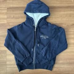 Abercrombie & Fitch ボアパーカー ネイビーのサムネイル