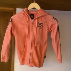 Stüssy Kids ピンク フルジップ パーカーのサムネイル