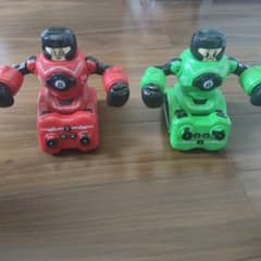 ボクシングロボット 2体セット 赤・緑のサムネイル