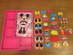 メリッサ&ダグの ミニーちゃんの木製着せ替えのサムネイル