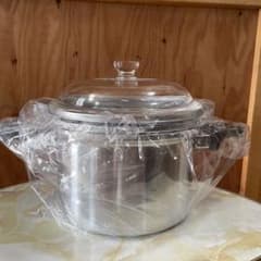 ムスイスチームクッカー　両手鍋 中子付き 無水鍋　蒸し器　蒸し鍋 ムスイスチームクッカー 両手鍋 中子付き 無水鍋 蒸し器 蒸し鍋 - メルカリ